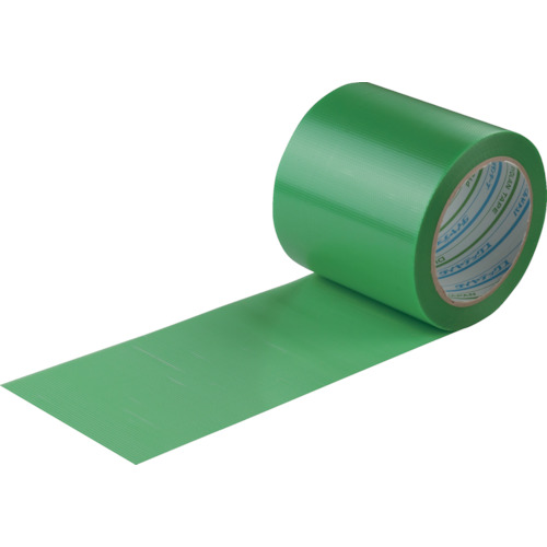 【TRUSCO】パイオラン　塗装・建築養生用テープ　１００ｍｍ×２５ｍ　グリーン